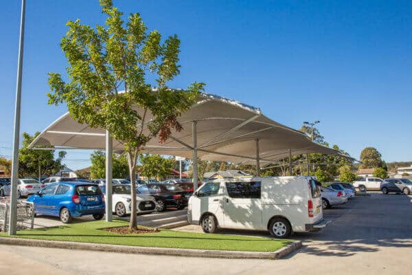 Carpark shade Structure
